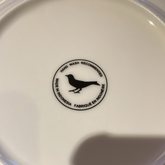 Set Of 4 Anthropologie Royal Beasts Side Plates dessert salad gold heralds - Picture 6 of 6